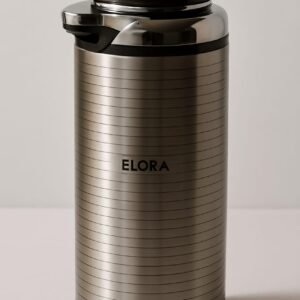 elora vacuum jug thermos – 1 liter | hot & cold beverage flask