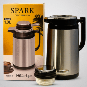 spark vacuum jug 1.0l – premium stainless steel thermal flask for hot & cold beverages