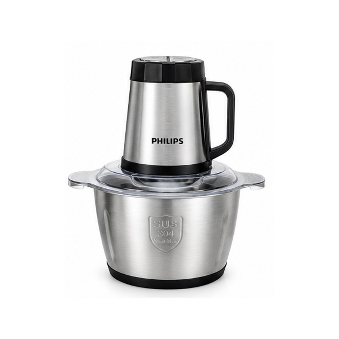 Philips PH-200 Meat & Vegetable Chopper – 3L Stainless Steel Food Processor