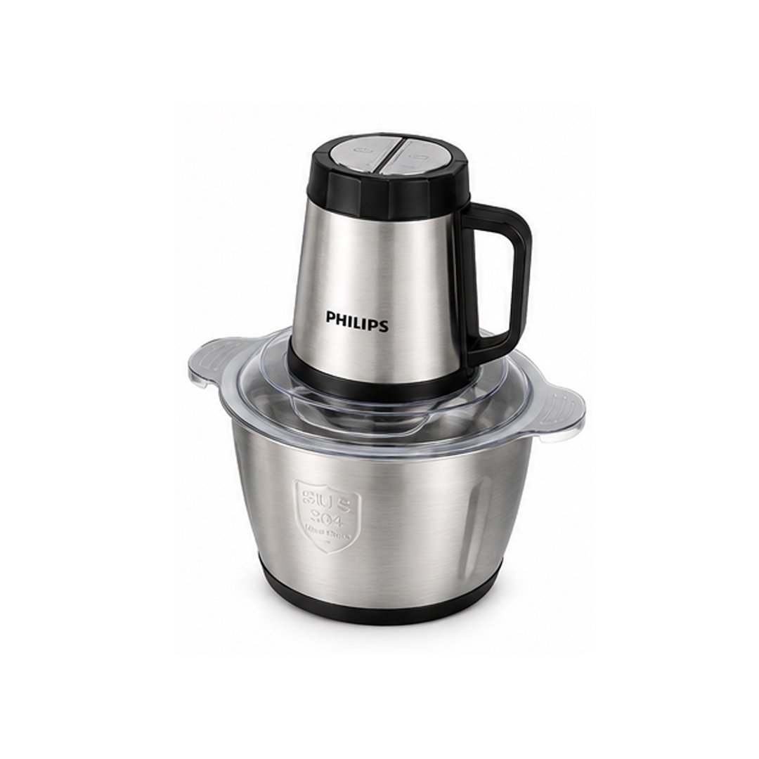 Philips PH-200 Meat & Vegetable Chopper – 3L Stainless Steel Food Processor - Image 2