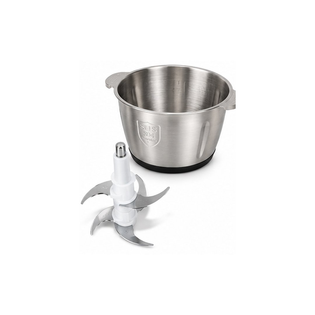 Philips PH-200 Meat & Vegetable Chopper – 3L Stainless Steel Food Processor - Image 3
