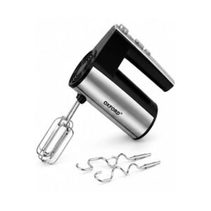 Oxford OX-707 Hand Mixer – 5 Speed Electric Mixer with Beaters & Dough Hooks