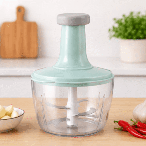 1 Liter Manual Hand Chopper – Multi-Purpose Vegetable & Food Chopper
