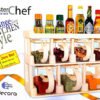 Master Chef Decora Spice Rack 6 Jars Set